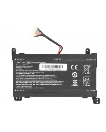 mitsu Bateria FM08 TPN-Q195 do HP Omen 17-AN 16 PIN 4400 mAh (65 Wh) 14.8V (14.4V)