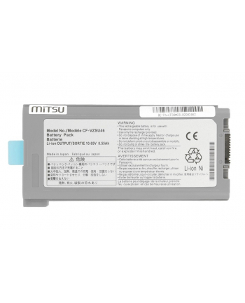 mitsu Bateria CF-VZSU46 do Panasonic ToughBook CF-30 CF-31 CF-53 8550 mAh (91 Wh) 10.65V