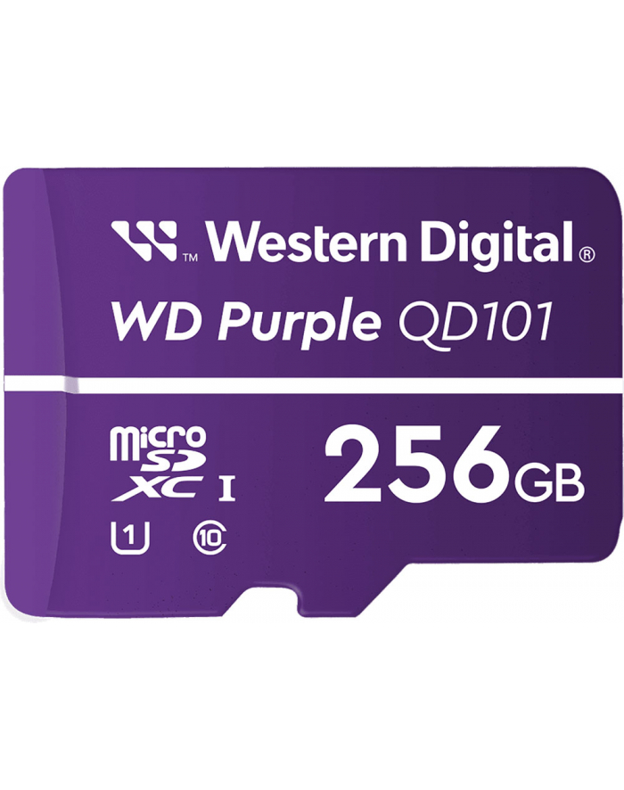 west dig Western Digital Karta pamięci MicroSD Purple 256GB główny