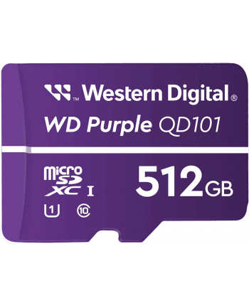west dig Western Digital Karta pamięci SSD Purple 512GB MICROSD nr 1