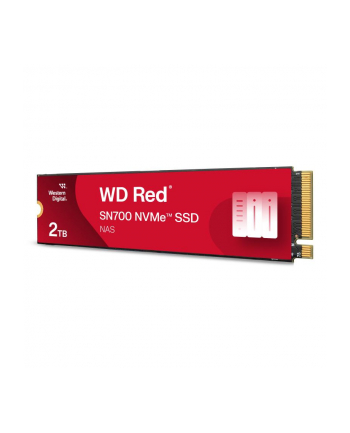 western digital SSD NAS WD Red SN700 2TB M.2 2280-S3-M PCIe Gen3 x4 NVMe, Read/Write: 3400/2900 MBps, IOPS 480K/540K, TBW: 2500 nr 2