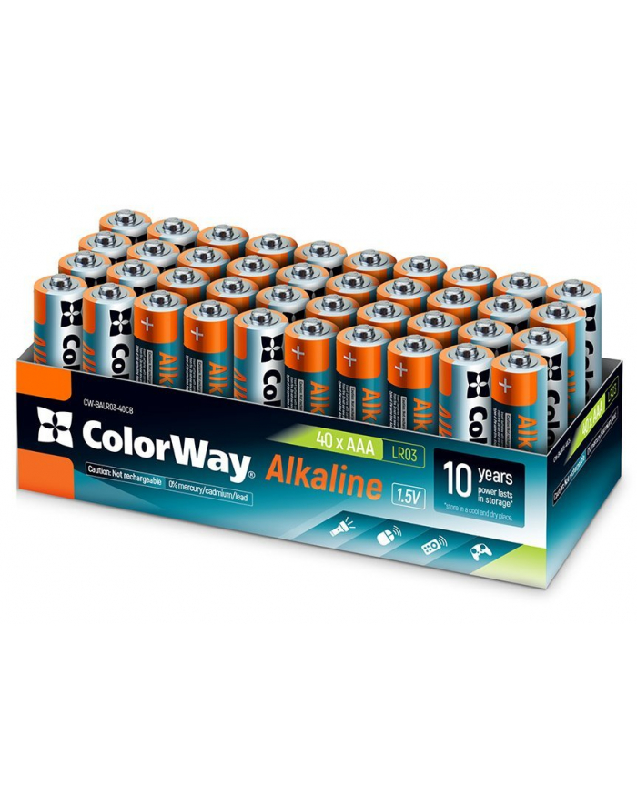 Colorway Baterie Сolorway Alkaline Power Aaa (40Szt.) główny