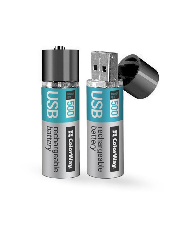 Akamulator AAA USB 1200 mAh 1.5V (2pcs.) główny