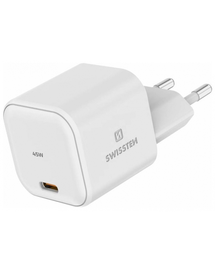 Sourcing Swissten GaN Travel Charger Network USB-C 45W (8595217483798) główny