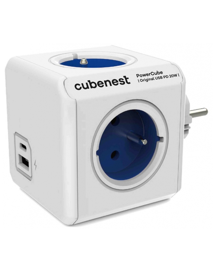 Cubenest PowerCube Original Usb A+c Pd 20 W niebieski (PC220BL) główny