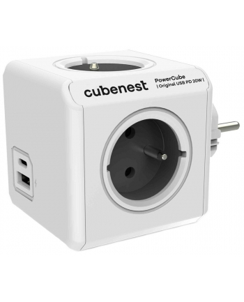 Cubenest PowerCube Original Usb A+c Pd 20 W Szary (PC220GY)