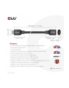 Club3D CAC-1322 kabel HDMI 1 m HDMI Typu A (Standard) Czarny - nr 4