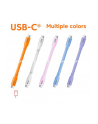 Club 3D Kabel Usb Club3D Lifestyle C Pd 240W 20Gbps 2M Orangest St Retail (CAC3000) - nr 14