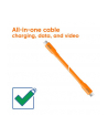 Club 3D Kabel Usb Club3D Lifestyle C Pd 240W 20Gbps 2M Orangest St Retail (CAC3000) - nr 15