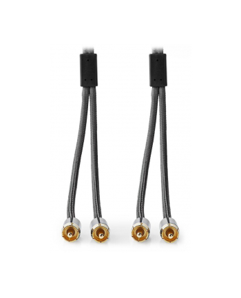 Kabel audio Nedis Profigold 2x RCA - 2x RCA [2m]