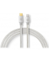 Nedis Kabel Usb Typu C Apple Lightning 8Pin 1 0M - nr 2