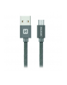 Swissten Kabel USB - Micro USB 2m Szary (71522302) - nr 1