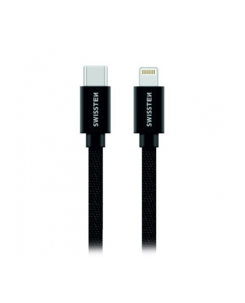 Swissten Kabel USB Typ C - Lightning 1,2m Czarny (71525201)