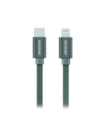 Swissten Kabel USB Typ C - Lightning 1,2m Szary (71525202)