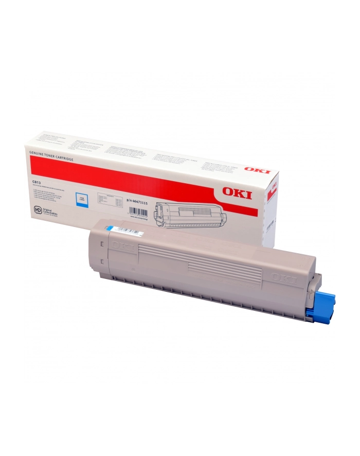 !OKI Toner do C813 5K CYAN 46471115 główny