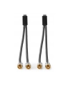 Kabel audio Nedis Profigold 2x RCA - 2x RCA [2m] - nr 2