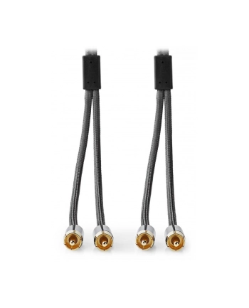 Kabel audio Nedis Profigold 2x RCA - 2x RCA [2m] nr 2