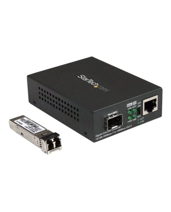 STARTECH NETWORKING  	Konwerter 10/100/1000 Ethernet to Fiber Media Conv MCM1110MMLC