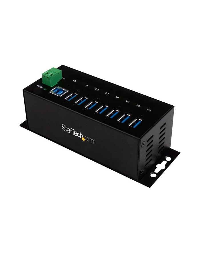 STARTECH COMPONENTS  Kabel Rugged Metal 7Port USB 3.0 Hub -DIN Rail główny