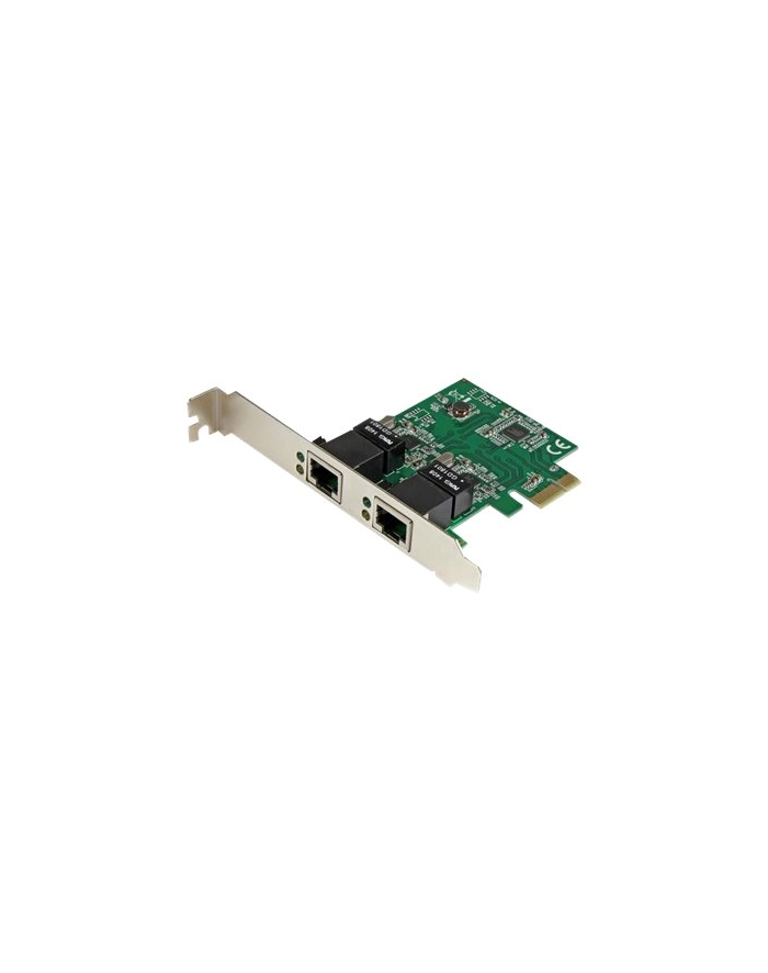 STARTECH NETWORKING Karta sieciowa 2 Port PCIe Gigabit Network Card ST1000SPEXD4 główny