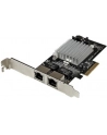 STARTECH NETWORKING Karta sieciowa 2 Port PCI Express Gigabit Ethernet Netw ST2000SPEXI - nr 1