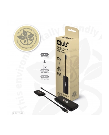 Club3D USB-Hub Typ C (CSV1548) nr 1