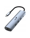 Genius USB (3.0) hub 4-port, UH-545, 3x USB 3.0, 1x RJ45 (31240004400) - nr 2