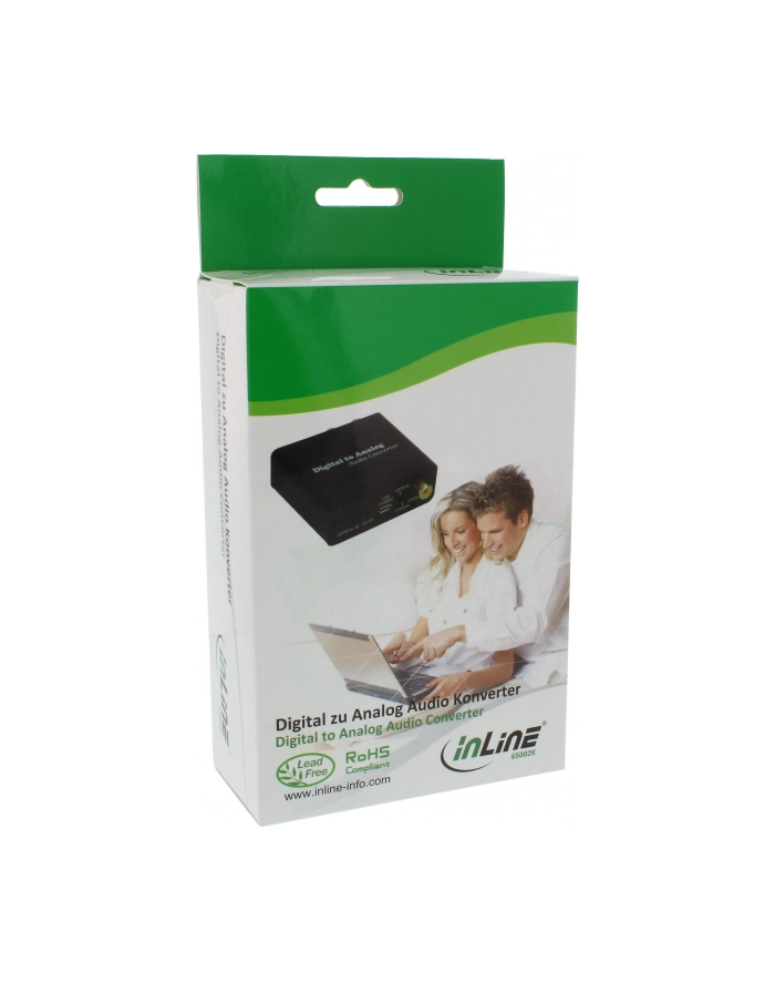 InLine Audio Adapter Cyfrowy-Analogowy (65002K) główny