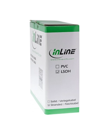 InLine S/FTP kat.6a szary 100m (76899)