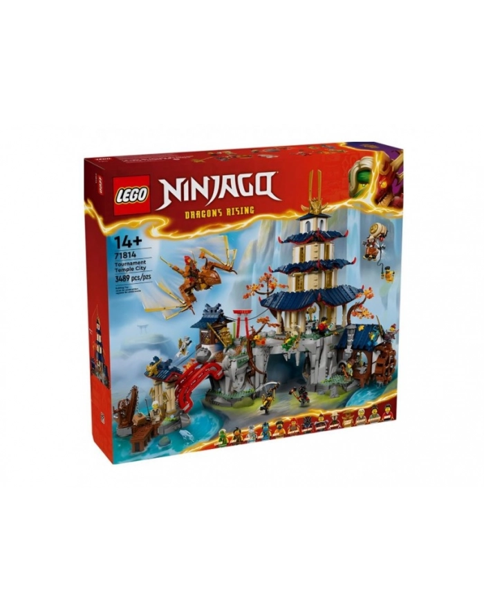 LEGO 71814 Ninjago Turniejowe miasto ze świątynią główny