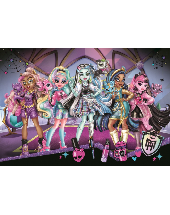 Clementoni Puzzle 104el Super Monster High 25784 główny