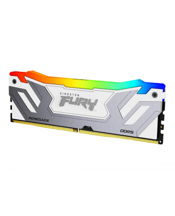 kingston Pamięć DDR5 Fury Renegade RGB White 24GB(1*24GB)/8400  CL40