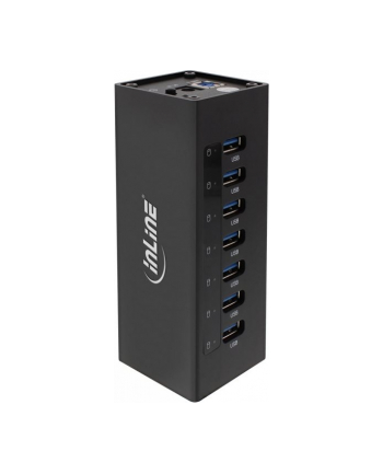 InLine USB 3.0 Aktywny 7 Portowy (35395B)