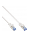 Inline Patch cable, Cat.6A, S/FTP, TPE flexible, biały, 25m (74825W) - nr 1