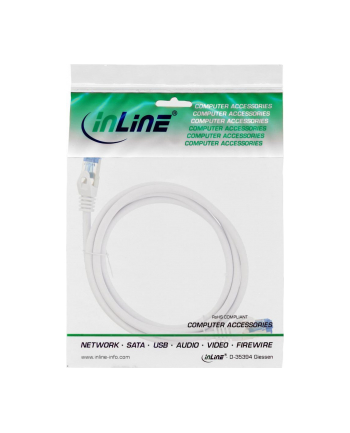 Inline Patch cable, Cat.6A, S/FTP, TPE flexible, biały, 25m (74825W)