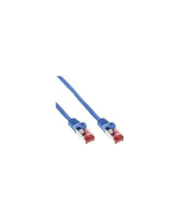 Inline 40pcs. pack Bulk-Pack Patch Cable S/FTP PiMF Cat.6 250MHz PVC copper niebieski 2m (B76402B)