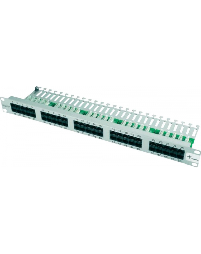 Telegńrtner 50-port ISDN patch panel, Cat. 3 (J02024L0002) główny