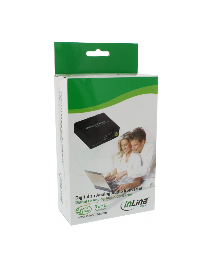 InLine Audio Adapter Cyfrowy-Analogowy (65002K) główny