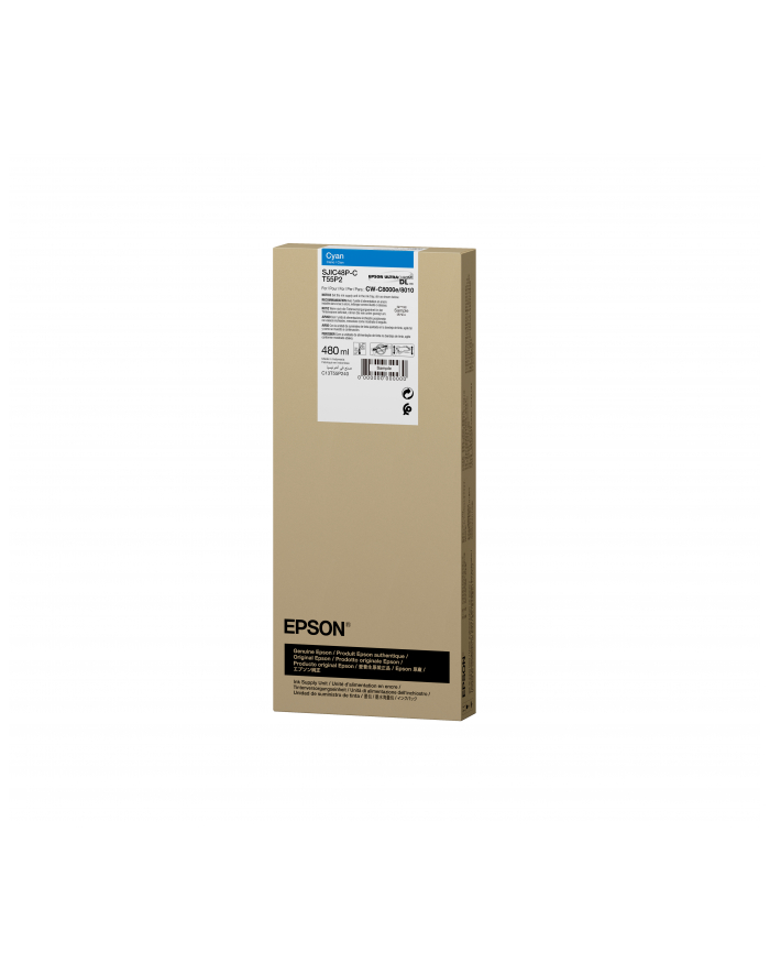 Epson T55P2 cyan główny
