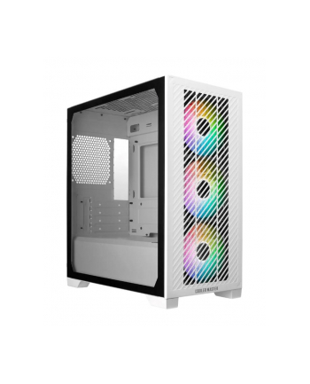 Cooler Master Obudowa Elite 301 ARGB z oknem Biała (KOCLMOD00000138)