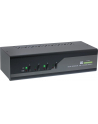 Inline Desktop Kvm Switch, 4-Port, Dual Monitor Displayport 1.2, 4K, Usb 3.0, Audio (63654I) - nr 2