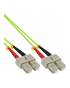 InLine Patchcord światłowodowy Duplex SC/SC, 50/125µm, OM5, 25m (83525Q) - nr 2