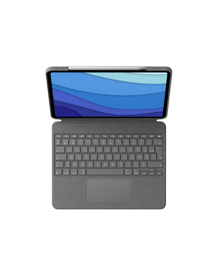 Logitech Klawiatura 920-010210 Azerty Szary Fra (920010210) główny