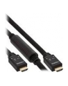 INLINE KABEL   AKTYWNY KABEL HIGH SPEED HDMI Z ETHERNETEM, 4K2K, M / M, CZARNY, ZŁOTE STYKI,20M 17520A - nr 2