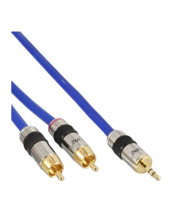 InLine 25m 2x RCA/3.5mm Premium (89932P)