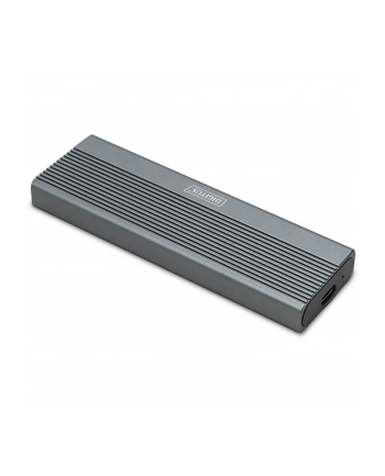 digitus Obudowa USB 3.1 Typ C na dysk SSD M.2 NVMe 10 Gbps + SATA 6 Gbps aluminiowa, beznarzędziowa