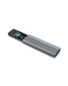 digitus Obudowa USB 3.1 Typ C na dysk SSD M.2 NVMe 10 Gbps + SATA 6 Gbps aluminiowa, beznarzędziowa - nr 22