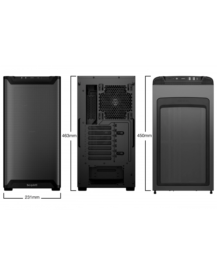 OBUDOWA BE QUIET! PURE BASE 501 Airflow Window Black główny