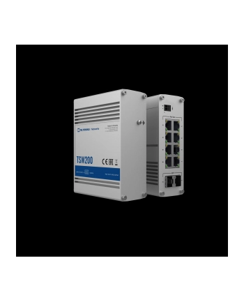 teltonika Przełącznik przemysłowy TSW200 2xSFP 8xPoE+ 8xGbE