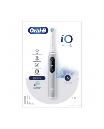 Szczoteczka elektryczna Oral-B iO6 Series Grey Opal nr 2